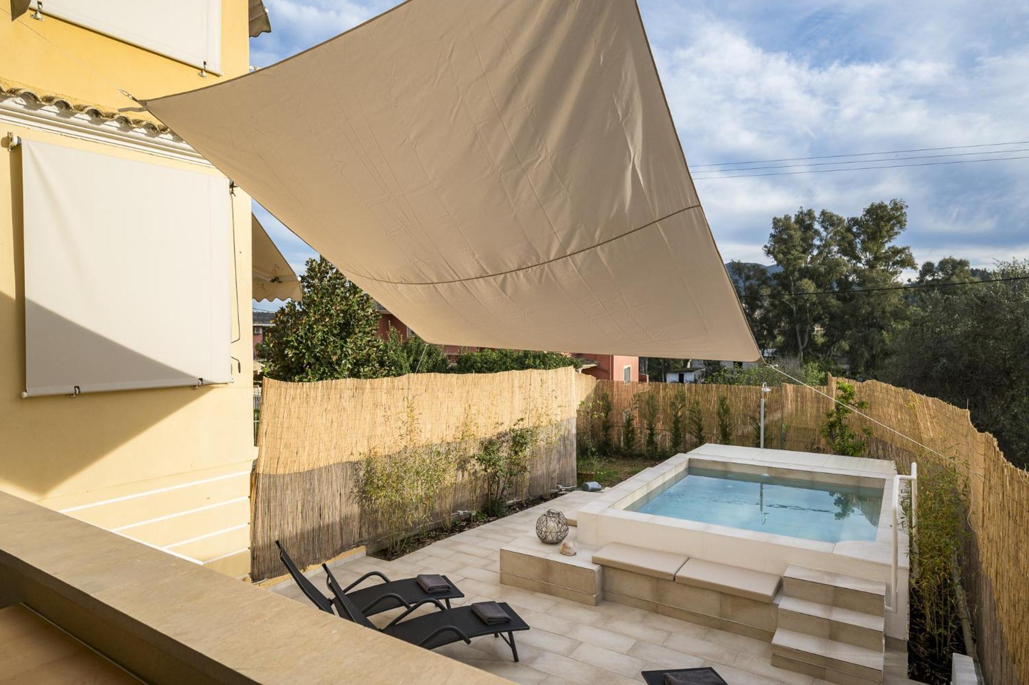 Villa Nina With Private Plunge Pool, 5Km To Corfu Town Ngoại thất bức ảnh